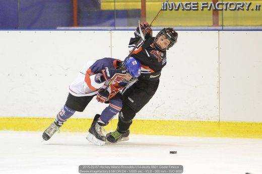 2015-02-07 Hockey Milano Rossoblu U14-Aosta 0601 Gioele Finessi
